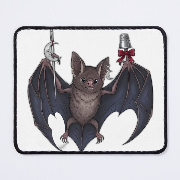 Item preview, Celestial Bat Sewing Charm designed and sold by IllumeInk.