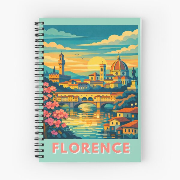 Item preview, Florence Italy Vintage Travel Art designed and sold by MatthewHeights.