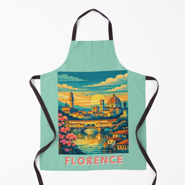 Item preview, Florence Italy Vintage Travel Art designed and sold by MatthewHeights.
