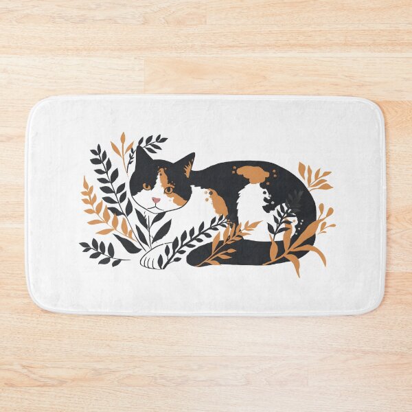 Item preview, Calico Cat With House Plants designed and sold by xiao xuans.