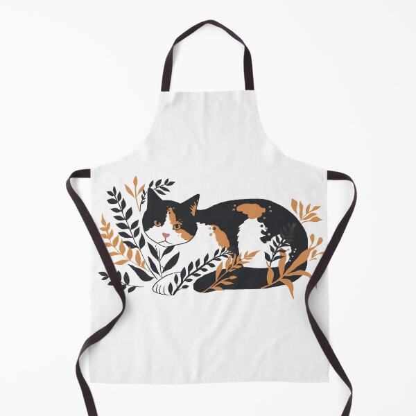 Item preview, Calico Cat With House Plants designed and sold by xiao xuans.