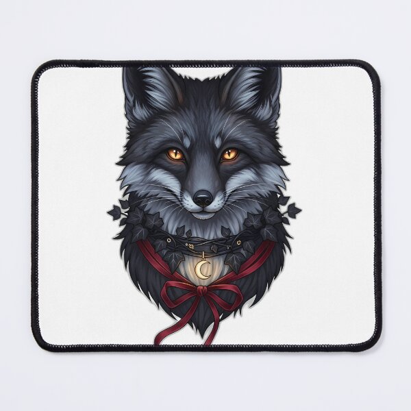 Item preview, Gothic Fox Ivy Pendant designed and sold by IllumeInk.