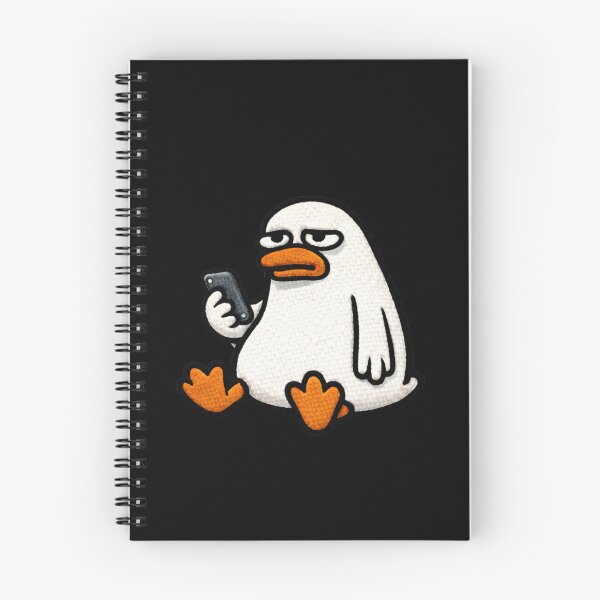 Artikelvorschau, Späte Antwort Ente – Niedliche Chibi-Ente, lustiges Handy-Meme, Kawaii-Ästhetik-Design entworfen und verkauft von ColorSplash123.