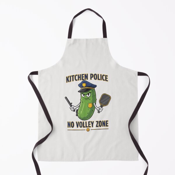 Item preview, Pickleball Kitchen Police No Volley Zone designed and sold by PixelQ.