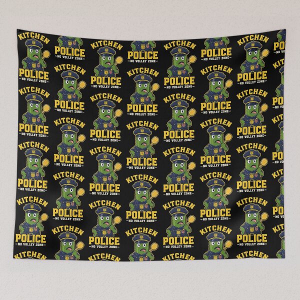 Item preview, Pickleball Police No Volley Zone Funny Pickleball designed and sold by PixelQ.