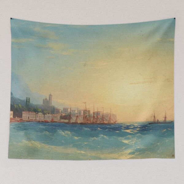 Item preview, Harbor with Ships designed and sold by SharonTheFirst.