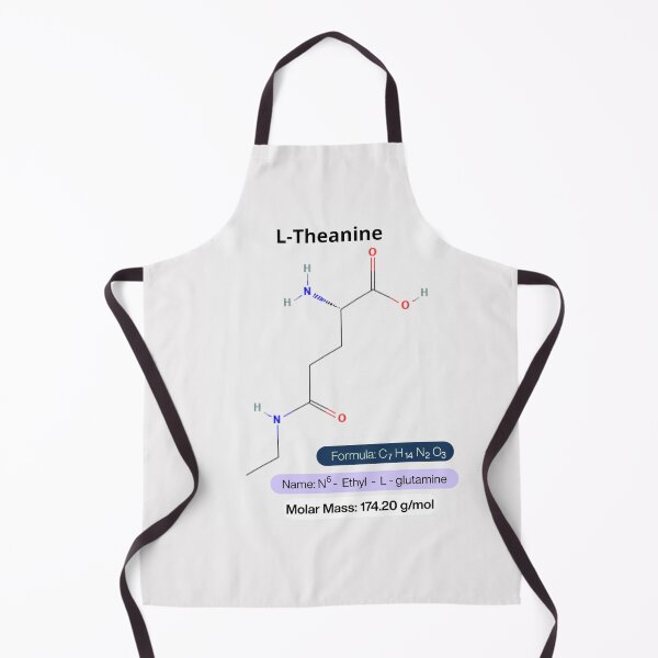 Item preview, L-Theanine Molecular Structure & Usage Guide - Cognitive Optimization designed and sold by Surabhi Jain.