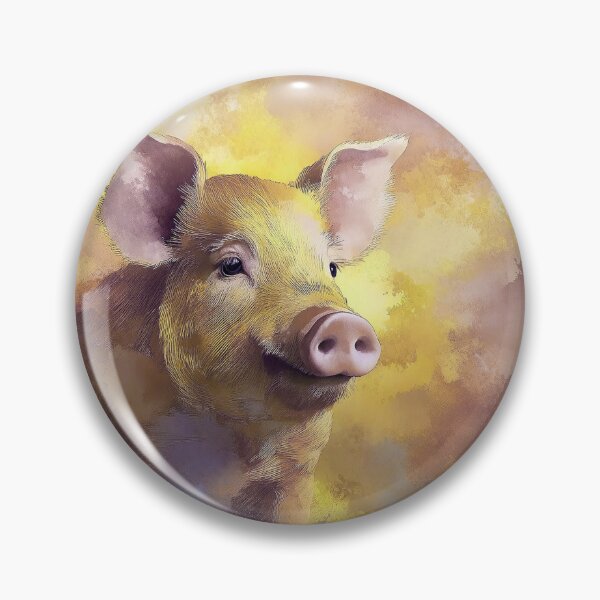 Item preview, Pig - Signature Art Collection designed and sold by SadSacDesigns.