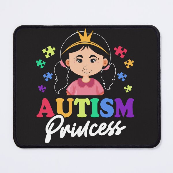 Item preview, Autism Princess – Cute Autism Awareness Design designed and sold by ZentifyPrints.