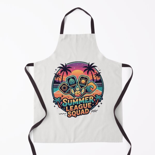 Item preview, Pickleball Summer League Squad Retro Sunset designed and sold by PixelQ.