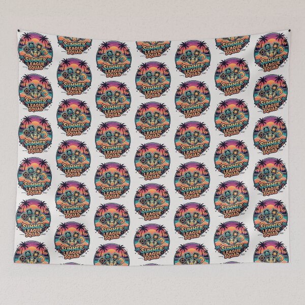 Item preview, Pickleball Summer League Squad Retro Sunset designed and sold by PixelQ.