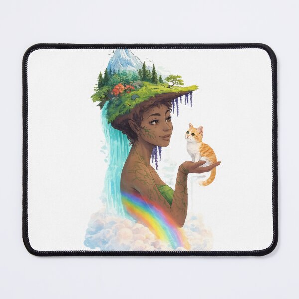Item preview, Surreal Earth Day Forest Spirit Art designed and sold by inamosone.