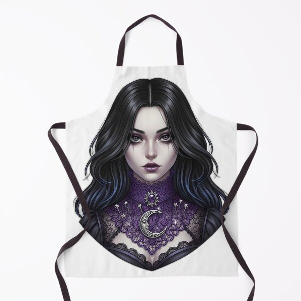 Item preview, Gothic Girl Amethyst Collar designed and sold by IllumeInk.