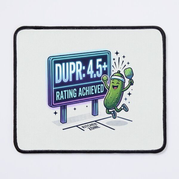 Item preview, Pickleball DUPR 4.5+ Rating Achieved Funny Pickle designed and sold by PixelQ.