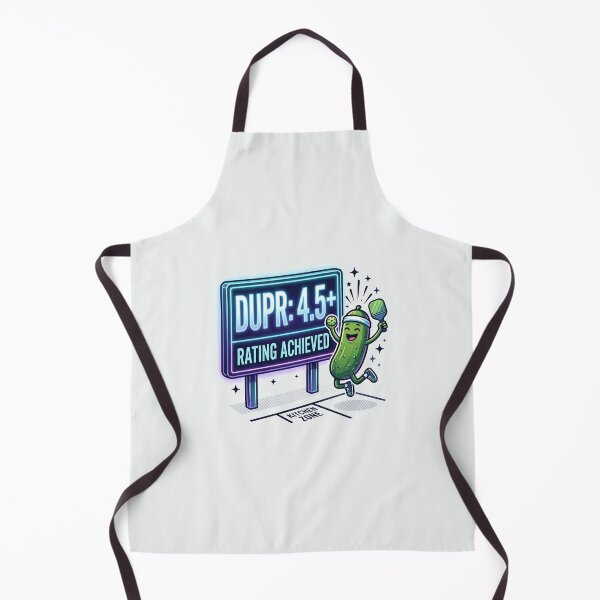 Item preview, Pickleball DUPR 4.5+ Rating Achieved Funny Pickle designed and sold by PixelQ.