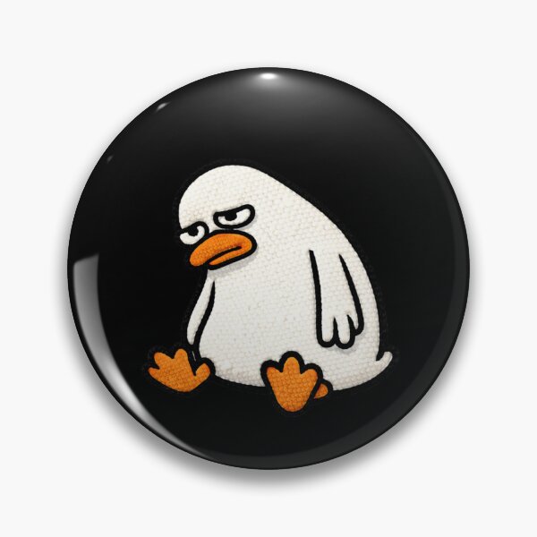 Item preview, Monday Duck – Cute Chibi Duck Tired Funny Kawaii Work Mood Design designed and sold by ColorSplash123.