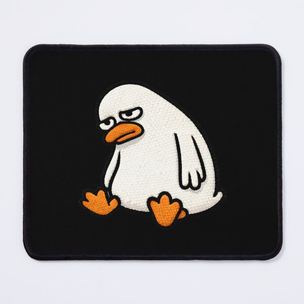 Item preview, Monday Duck – Cute Chibi Duck Tired Funny Kawaii Work Mood Design designed and sold by ColorSplash123.