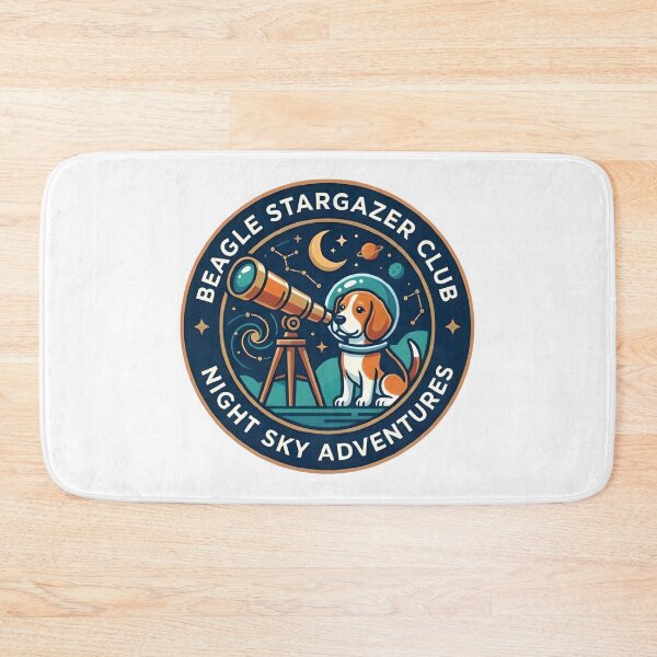 Item preview, Beagle Stargazer Club Cute Dog Astronomer Night Sky Adventure Design designed and sold by Kmdigitals.