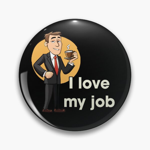 Artikelvorschau, Ich liebe meinen Job – Lustiges Geschenk für Anwälte und Unternehmen mit Humor entworfen und verkauft von FMproject.