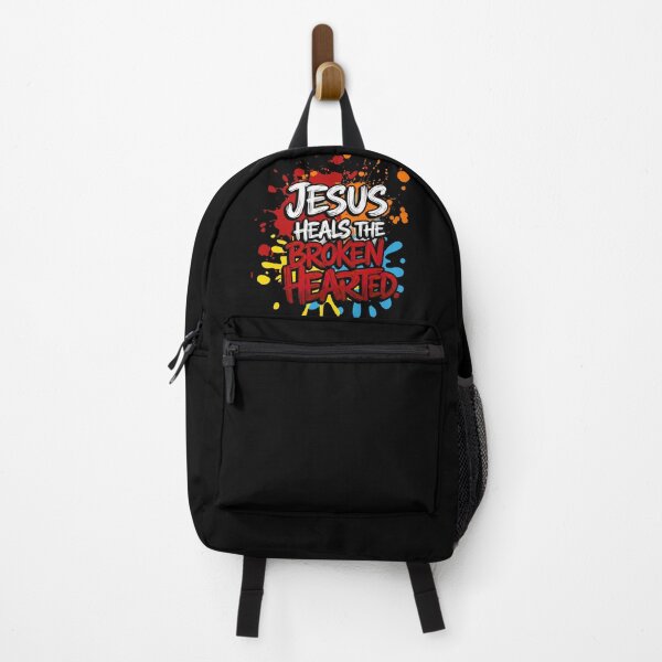 Item preview, Jesus Heals the Broken Hearted – Christian Faith Design designed and sold by ArtsBorn2Create.