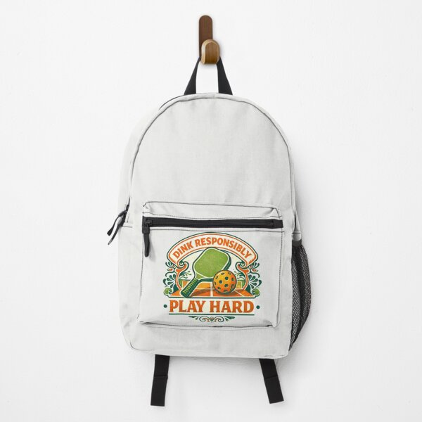Item preview, Pickleball Dink Responsibly Play Hard designed and sold by PixelQ.