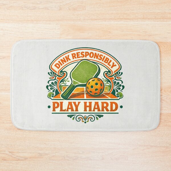 Item preview, Pickleball Dink Responsibly Play Hard designed and sold by PixelQ.