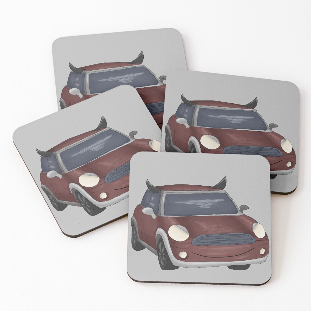 Item preview, Coasters (Set of 4) designed and sold by Basiinaa.