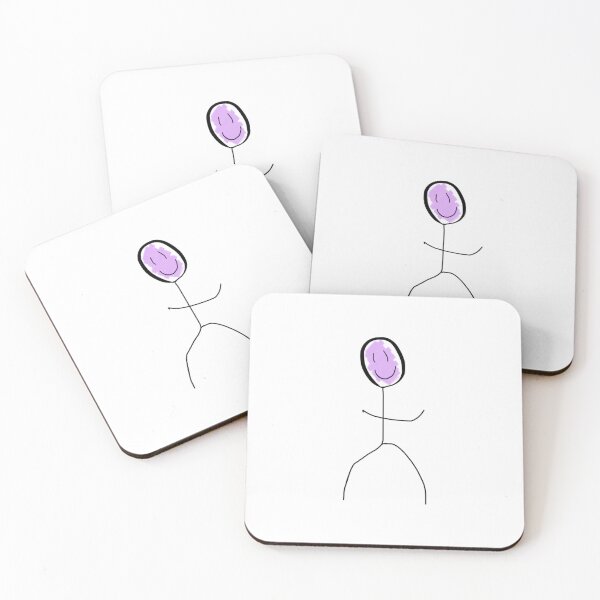 Item preview, Stick figure - Purple designed and sold by 123Will.
