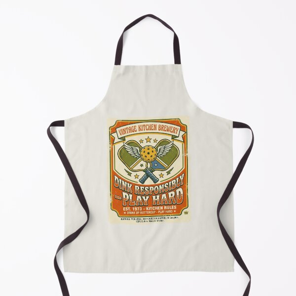 Item preview, Pickleball Dink Responsibly Play Hard Vintage designed and sold by PixelQ.