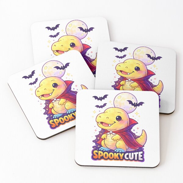 Item preview, Spooky Cute Dinosaur Fun Cartoon Design designed and sold by SoftSproutstu.