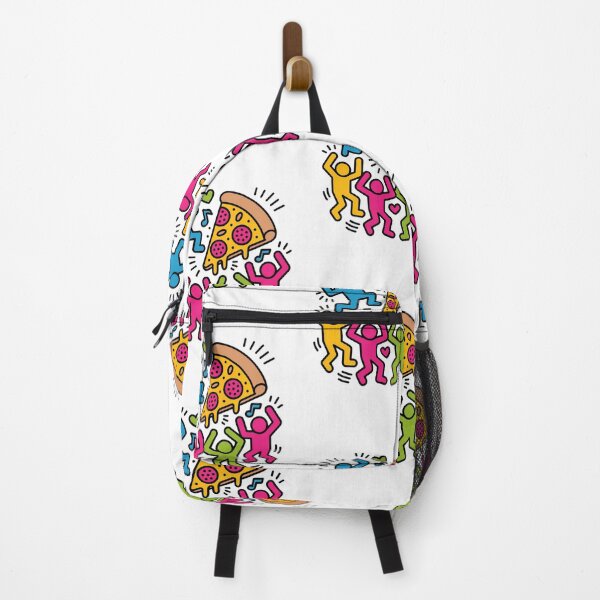Item preview, Pizza Party Dancing Figures Pop Art designed and sold by Common-Standard.