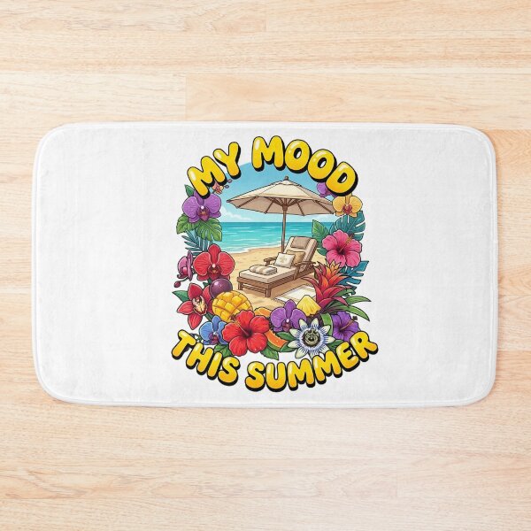 Item preview, My mood this ummer, exotic beach and flowers designed and sold by wizard-work.