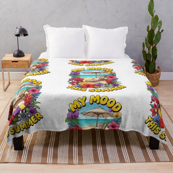Item preview, My mood this ummer, exotic beach and flowers designed and sold by wizard-work.