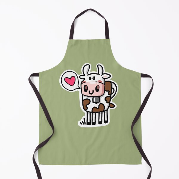 Artikelvorschau, Niedliche Kawaii-Kuh mit Herz, Bauernhoftier entworfen und verkauft von sianelliot.
