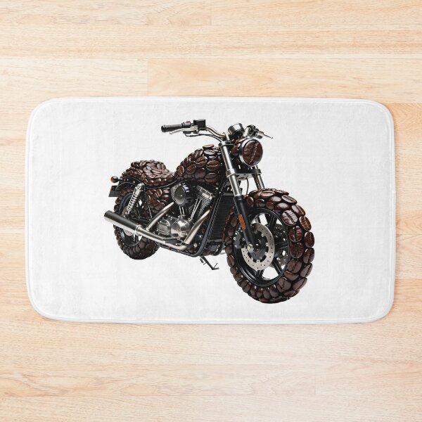 Item preview, Coffee Bean Bike Realistic Motorcycle Food Sculpture Art designed and sold by Marcu Ioachim.