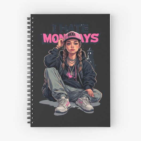 Item preview, SCHOOL OFFLINE |I hate Mondays| Cyber Rebel - Girl No.1 designed and sold by Shift-Bloom.
