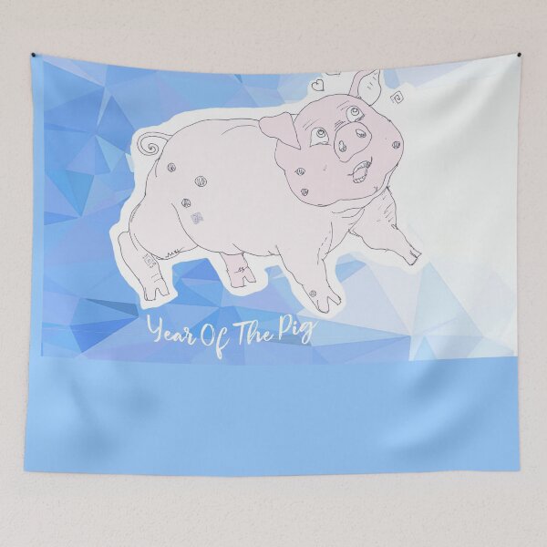 Item preview, Year Of The Pig - Lover's Heart (drawing by ACCI)  designed and sold by VanyssaGraphics.