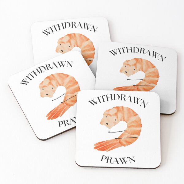 Item preview, The Withdrawn Prawn Funny designed and sold by viewonder.