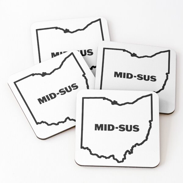 Item preview, Mid Sus Ohio on black designed and sold by Blue Door Productions.