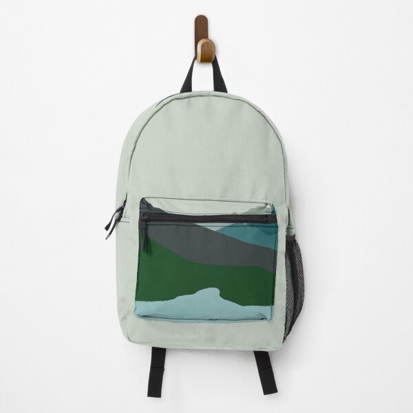 Item preview, Abstract Landscape Art – Minimalist Mountain Scene No 5 designed and sold by Fun Funky Designs.