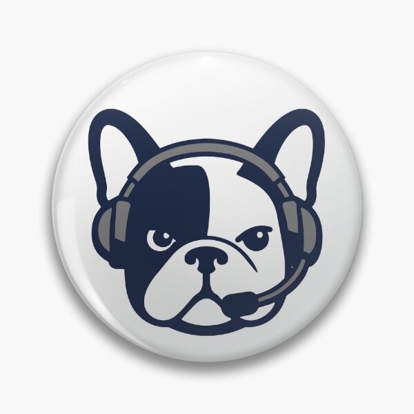 Item preview, Frenchie CEO Headset Icon designed and sold by SnappyPNG.