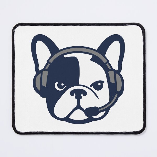 Item preview, Frenchie CEO Headset Icon designed and sold by SnappyPNG.