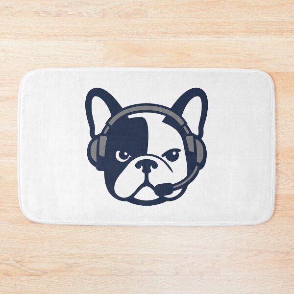 Item preview, Frenchie CEO Headset Icon designed and sold by SnappyPNG.
