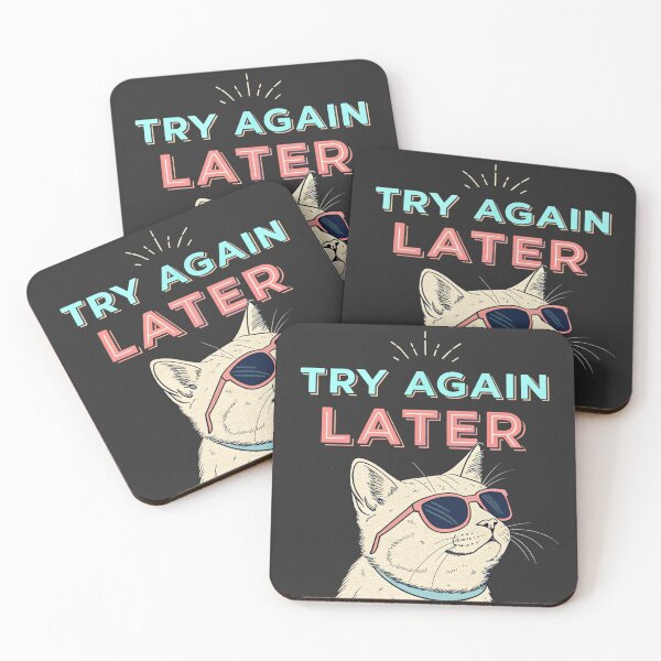 Item preview, Try Again Later Cat – Not Right Now designed and sold by Artiviose.