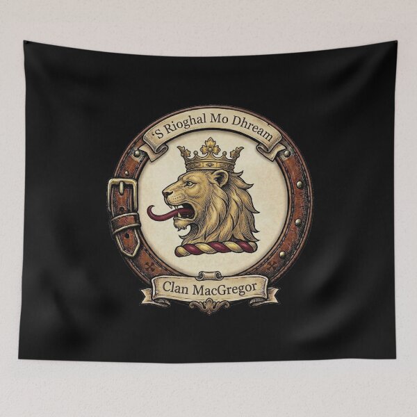 Item preview, Clan MacGregor Crest designed and sold by BagTown Clans.