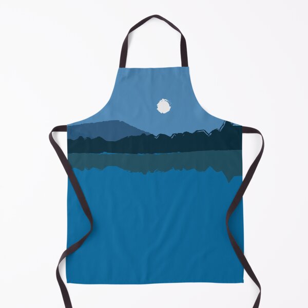 Item preview, Abstract Landscape Art – Minimalist Mountain Scene No 6 designed and sold by Fun Funky Designs.
