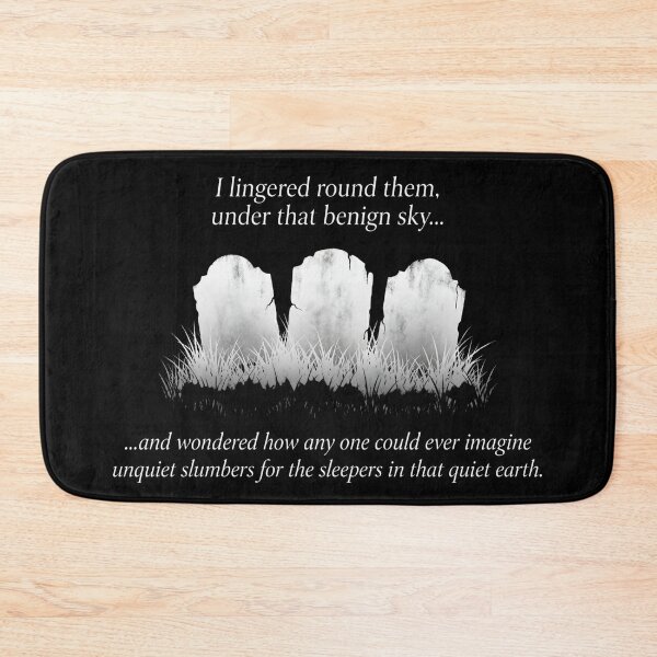 Item preview, I Lingered Round Them Under That Benign Sky Wuthering Heights Quote designed and sold by Fenay Designs.