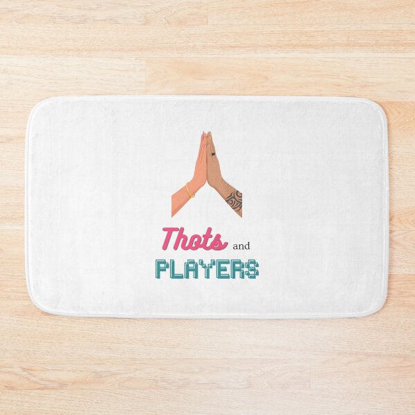 Item preview, Thots and Players designed and sold by Keep It DRY Studio.