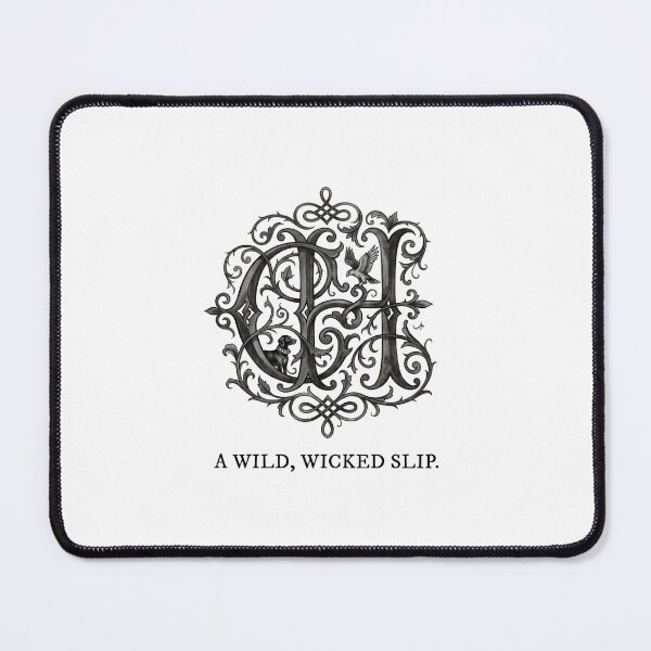 Item preview, CEH A Wild Wicked Slip Catherine Earnshaw Heathcliff Monogram designed and sold by Fenay Designs.