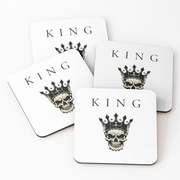 Item preview, King Skull Crown Dark Gothic Art designed and sold by Ekracreatives.